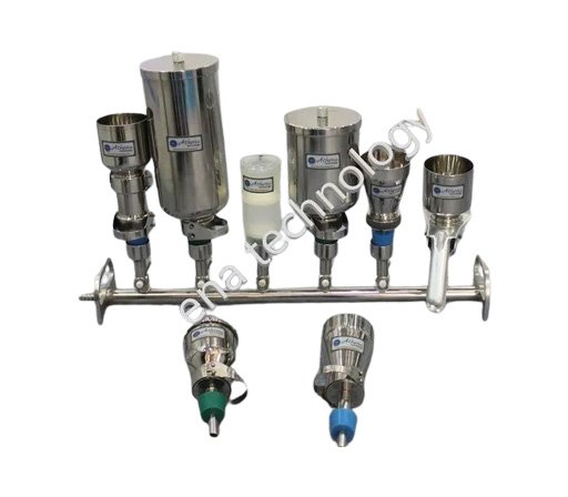 3-Branch-Stainless-Steel-Solvent-Filter-Manifold